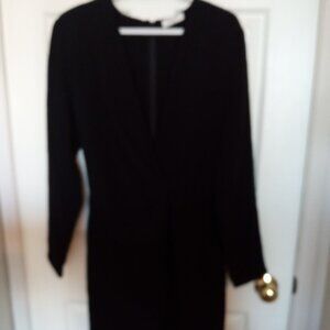 Babaton black dress size L new